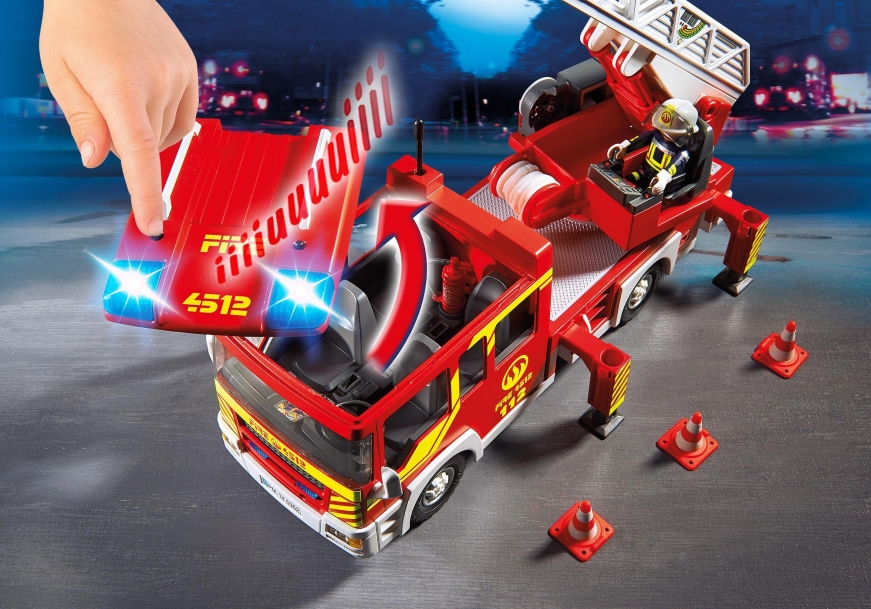 ik ben verdwaald duurzame grondstof Anemoon vis Review Playmobil City Action 5362 Brandweer ladderwagen met sirene