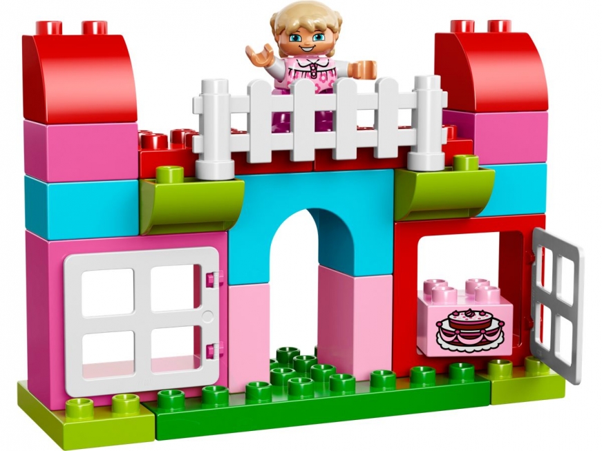 samen grens stortbui Lego Duplo 10571 alles-in-één roze doos