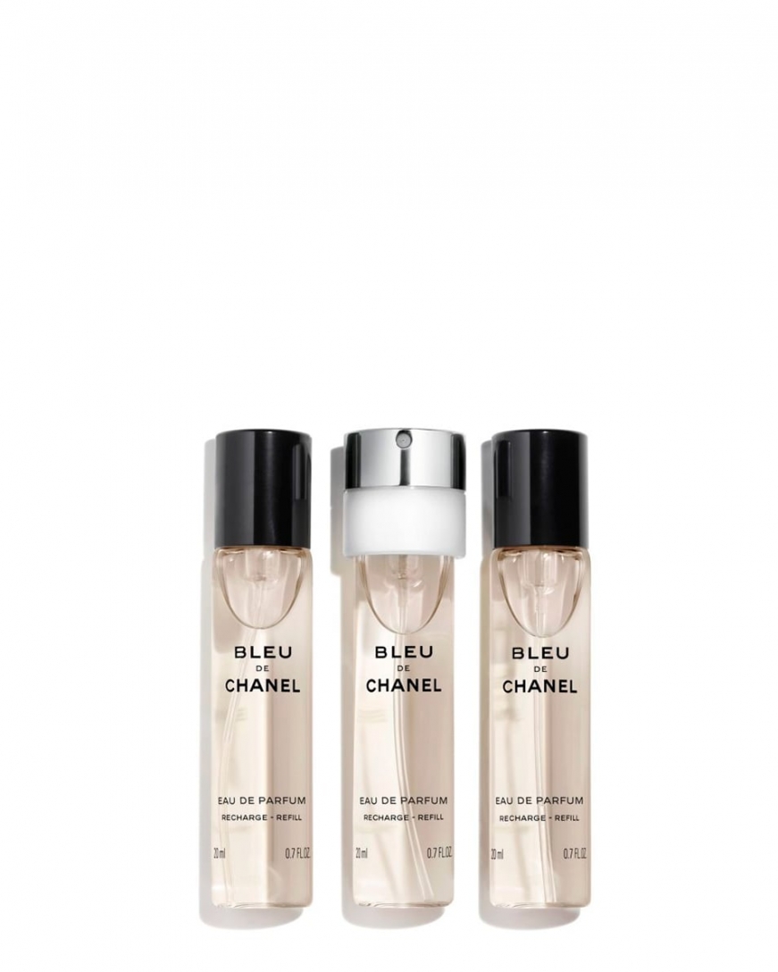 Tactiel gevoel Maak plaats Beweren Chanel Bleu de Chanel 3x20ml Eau de parfum reisverstuiver navulling Heren  kopen?