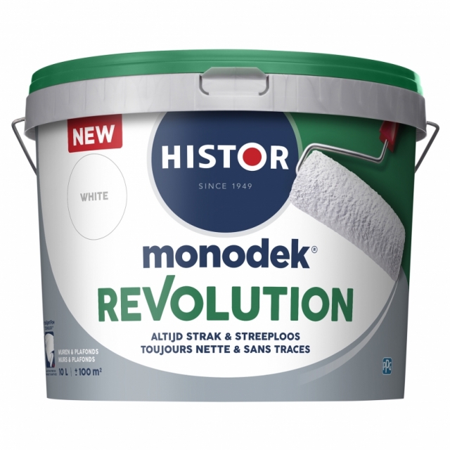 Histor Monodek Revolution RAL Kleur 10 liter Bekijk