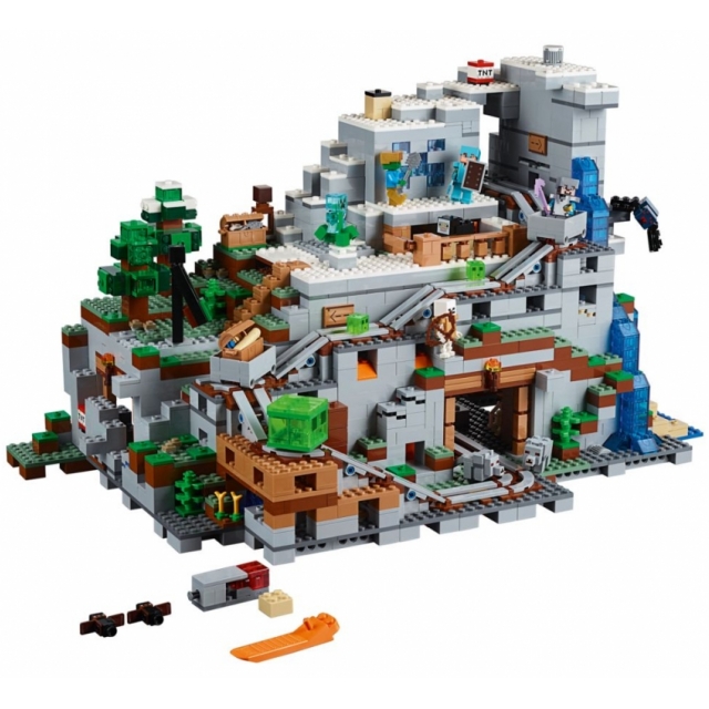 Lego Minecraft 21137 grot de bergen - Prijzen
